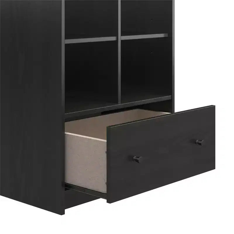 Ameriwood Home The Loft 1 Drawer Storage Tower