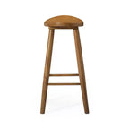 Maven Lane Luna Backless Wooden Kitchen Bar Stool 30