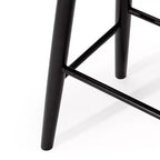 Maven Lane Luna Backless Wooden Kitchen Bar Stool 30