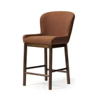 Maven Lane Gia Counter Stool with Fabric Upholstery 26