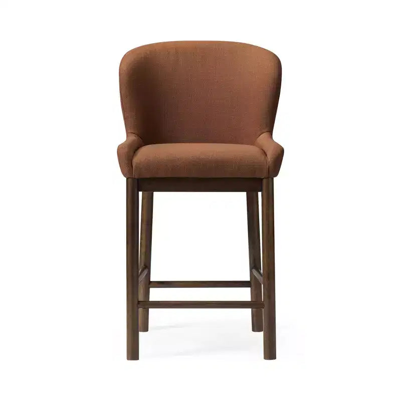 Maven Lane Gia Counter Stool with Fabric Upholstery 26