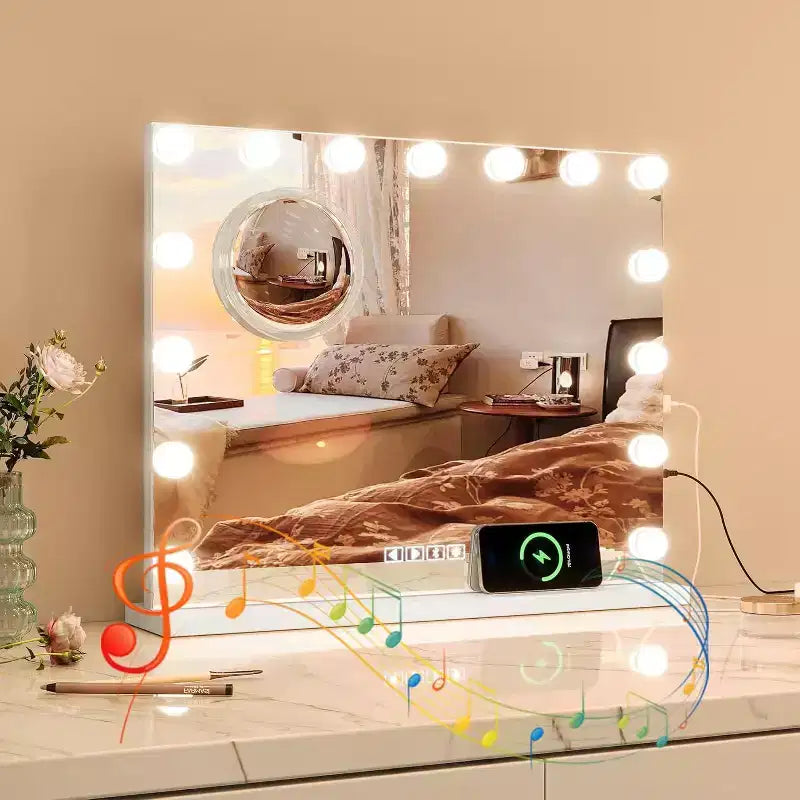 Vanity Mirror with Adjustable Light Modes, Touch Control