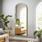 71x31 Rectangle Full-Body Mirror, Black Alloy Aluminium Full Length Mirror, Vanity Mirror for Bathroom, Bedroom Entryway, Living/Dressing Room