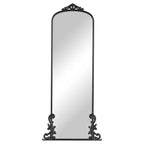 71x31 Rectangle Full-Body Mirror, Black Alloy Aluminium Full Length Mirror, Vanity Mirror for Bathroom, Bedroom Entryway, Living/Dressing Room