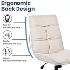 Swivel Accent Chair for Small Spaces, Upholstered, Beige