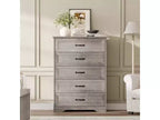 6 Drawer Dresser for Bedroom, Chest of Drawers, Farmhouse Modern Wooden Dresser, Storage Organizer