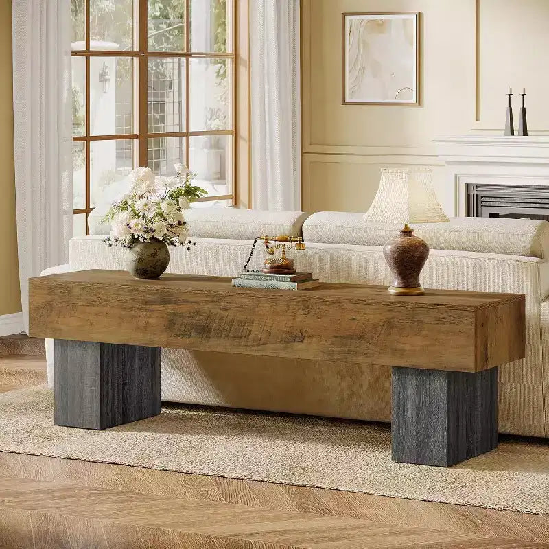 63 TV Stand Entertainment Center, Low TV Console for Living Room, Long Media Console Television Stands for 55/60/65 Inches TV