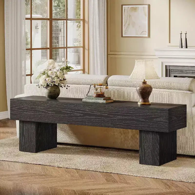 63 TV Stand Entertainment Center, Low TV Console for Living Room, Long Media Console Television Stands for 55/60/65 Inches TV