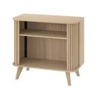 Galano Fluted Door Sideboard Cabinet 27.6 W x 15.6 D x 27.8 H