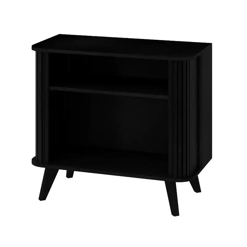 Galano Fluted Door Sideboard Cabinet 27.6 W x 15.6 D x 27.8 H
