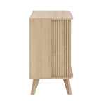 Galano Fluted Door Sideboard Cabinet 27.6 W x 15.6 D x 27.8 H