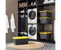 4-Tier NSF-Certified Steel Storage Tote Bin Shelving Rack