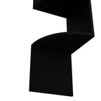 Homy Casa Modern 4-Tier Wall Mounted Corner Shelf, Space-Saving Display Storage