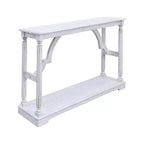 Galano Wood Console Table with Lower Shelf 45.9 W x 11.8 D x 29.9 H