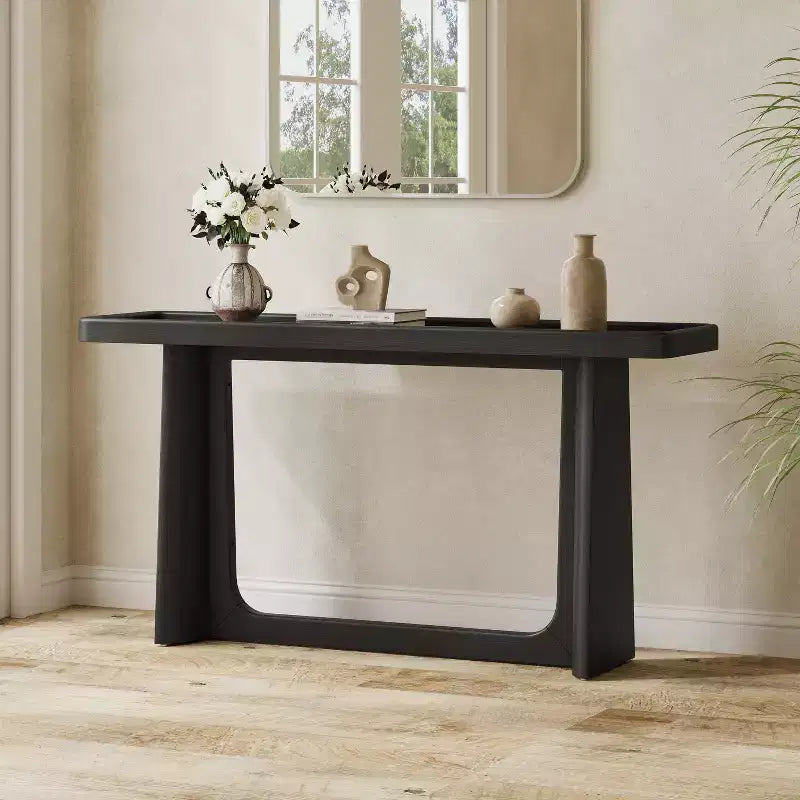 Christopher Knight Home Bridgely Console Table with Tray-Top Design