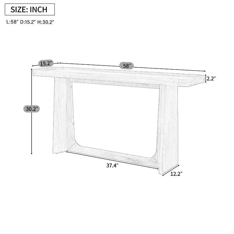 Christopher Knight Home Bridgely Console Table with Tray-Top Design