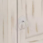 vidaXL Bedside Cabinet White 15.7x11.8x19.7 Solid Mango Wood