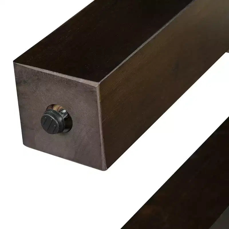 Console Table with Storage Drawer, Wood Veneer Sofa Table, Narrow Entryway Table for Living Room or Home Office