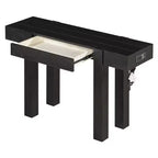 Console Table with Storage Drawer, Wood Veneer Sofa Table, Narrow Entryway Table for Living Room or Home Office