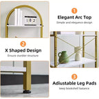 Bookshelf 5 Tier,Arched Display Racks,Tall Shelf for CDs/Books, Modern Storage Rack Shelf Large Wood Book Shelf for Bedroom, Living Room, Home Office