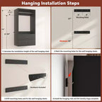 Freestanding Closet System with 8 Hanging Rods, Drawers & 10 Shelves