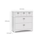 Customizable 3 Drawer Chest