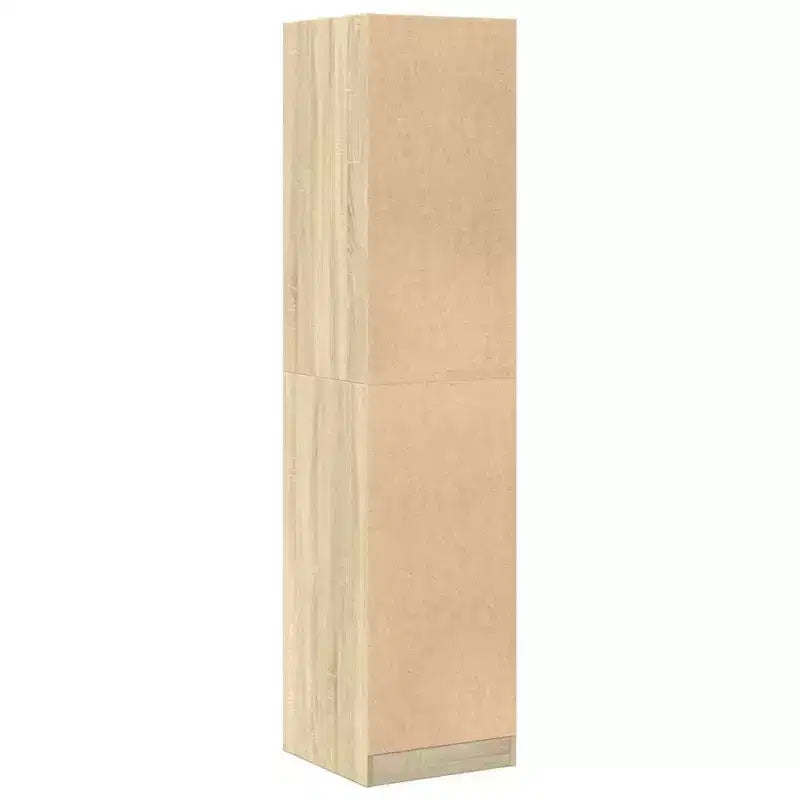 Apothecary Cabinet Sonoma Oak Engineered Wood Tall