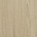 Apothecary Cabinet Sonoma Oak Engineered Wood Tall