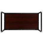 Industrial Modern Desk - Commercial Grade Office Computer Desk and Home Office Desk - 47 Long