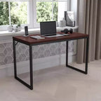 Industrial Modern Desk - Commercial Grade Office Computer Desk and Home Office Desk - 47 Long