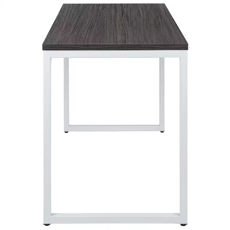 Industrial Modern Desk - Commercial Grade Office Computer Desk and Home Office Desk - 47 Long