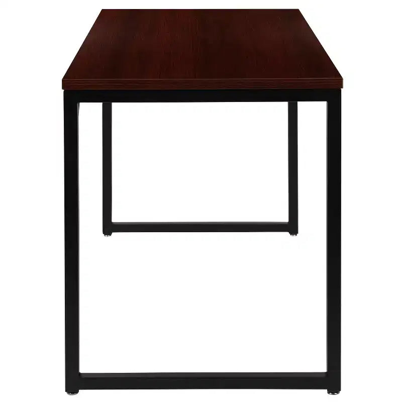 Industrial Modern Desk - Commercial Grade Office Computer Desk and Home Office Desk - 47 Long
