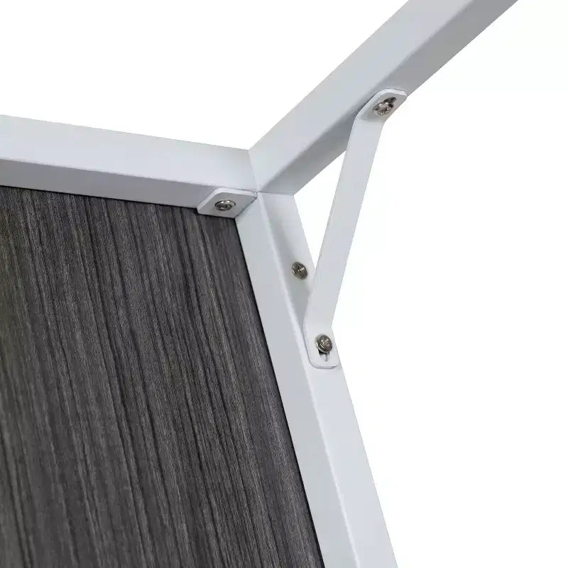 Industrial Modern Desk - Commercial Grade Office Computer Desk and Home Office Desk - 47 Long