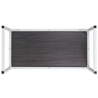 Industrial Modern Desk - Commercial Grade Office Computer Desk and Home Office Desk - 47 Long