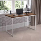Industrial Modern Desk - Commercial Grade Office Computer Desk and Home Office Desk - 47 Long