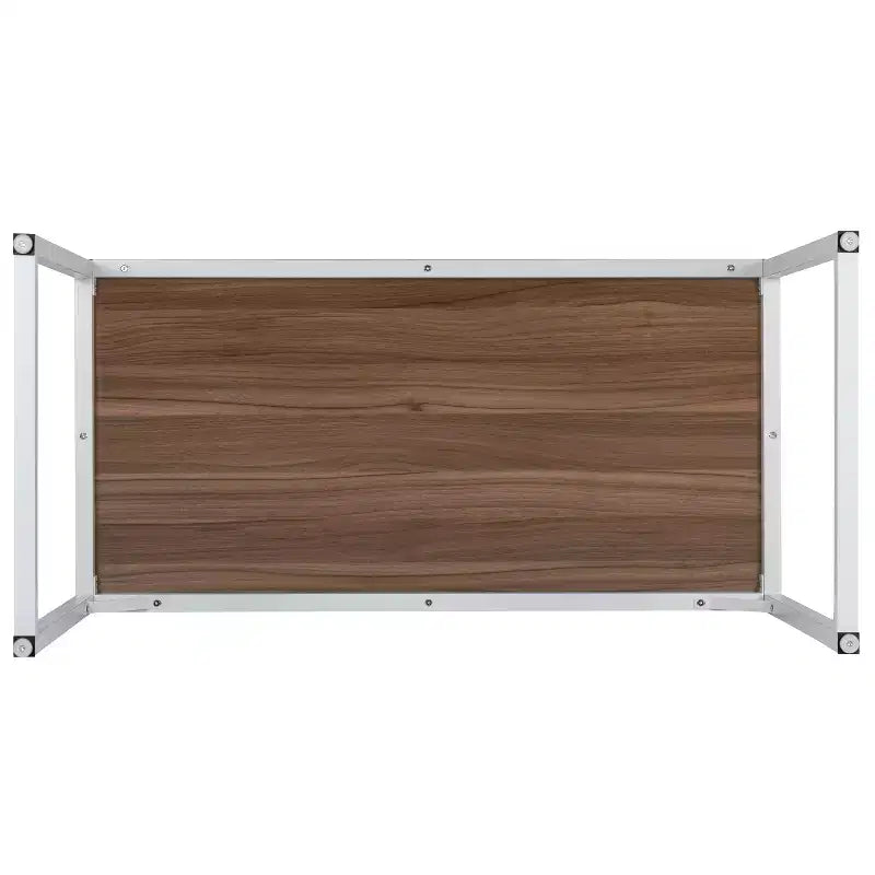 Industrial Modern Desk - Commercial Grade Office Computer Desk and Home Office Desk - 47 Long
