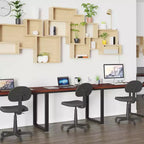 Industrial Modern Desk - Commercial Grade Office Computer Desk and Home Office Desk - 47 Long