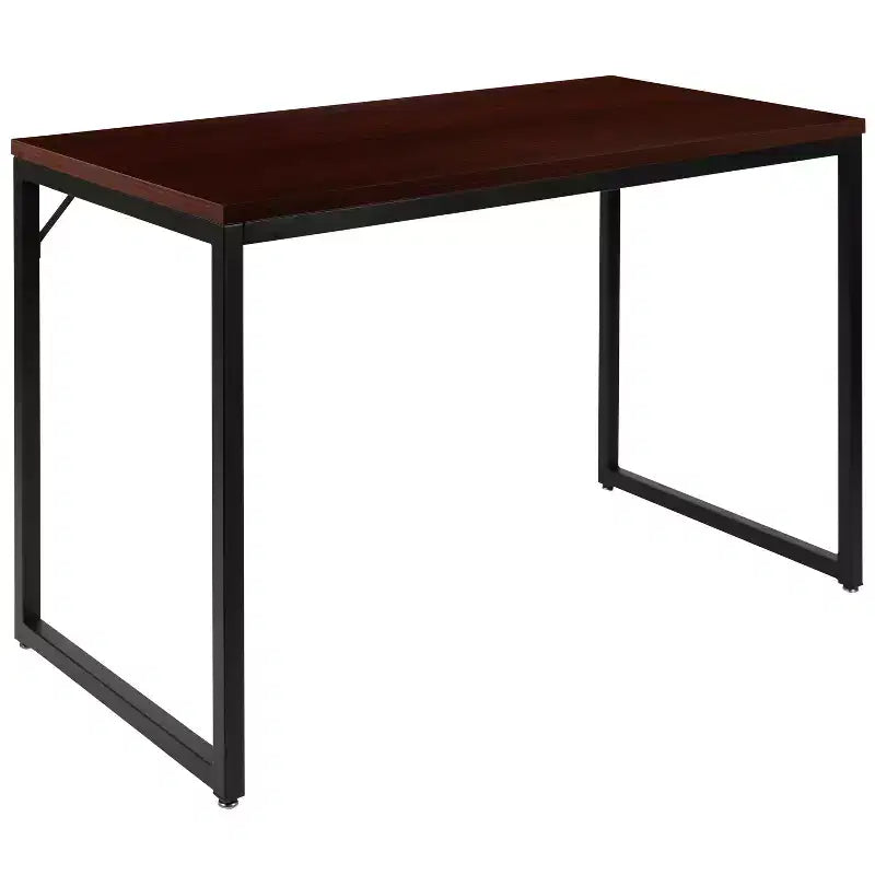 Industrial Modern Desk - Commercial Grade Office Computer Desk and Home Office Desk - 47 Long