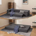Canapé-lit pliable 8 pouces avec mousse haute densité et housse lavable — Lit simple/Queen size