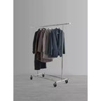 Adjustable Rolling Garment Rack