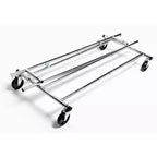 Adjustable Rolling Garment Rack